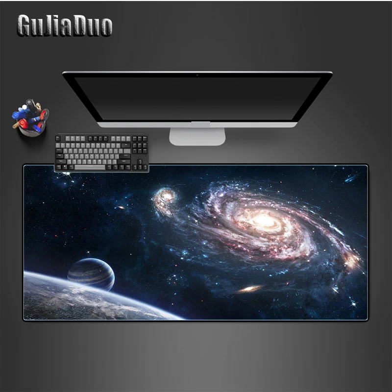 

80x40 Extra Large Planet Mouse Pad Laptop Keyboard Non-slip Desk Mat Gaming Hoom Accessories XXL Space Art Mousepad Pc Cushion