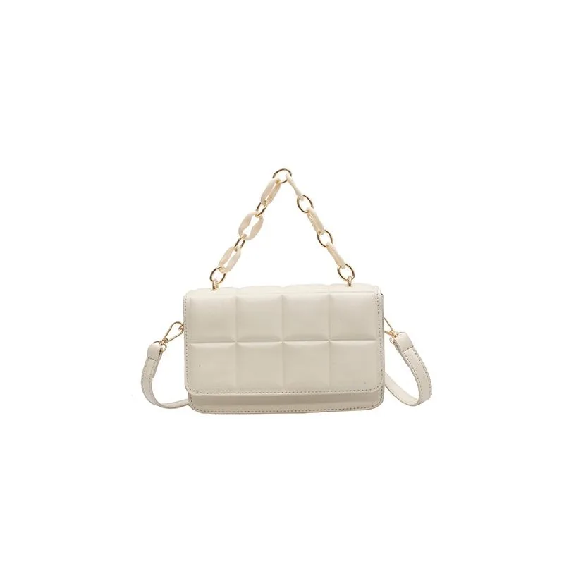 Women 2024 New Niche Design Solid Color Wallet Exquisite Simple Versatile Cross-body Handbag Small Square Shoulder Bag Mochila