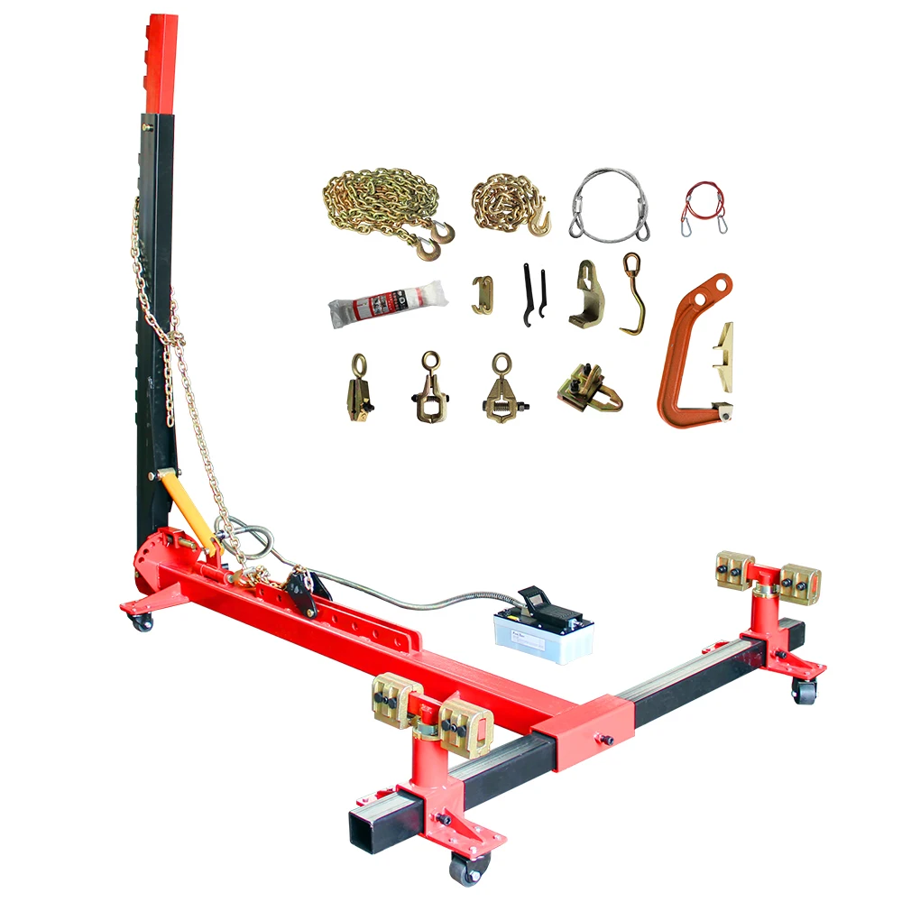 AT-8 Autenf auto body frame machine car frame rotisserie car bench