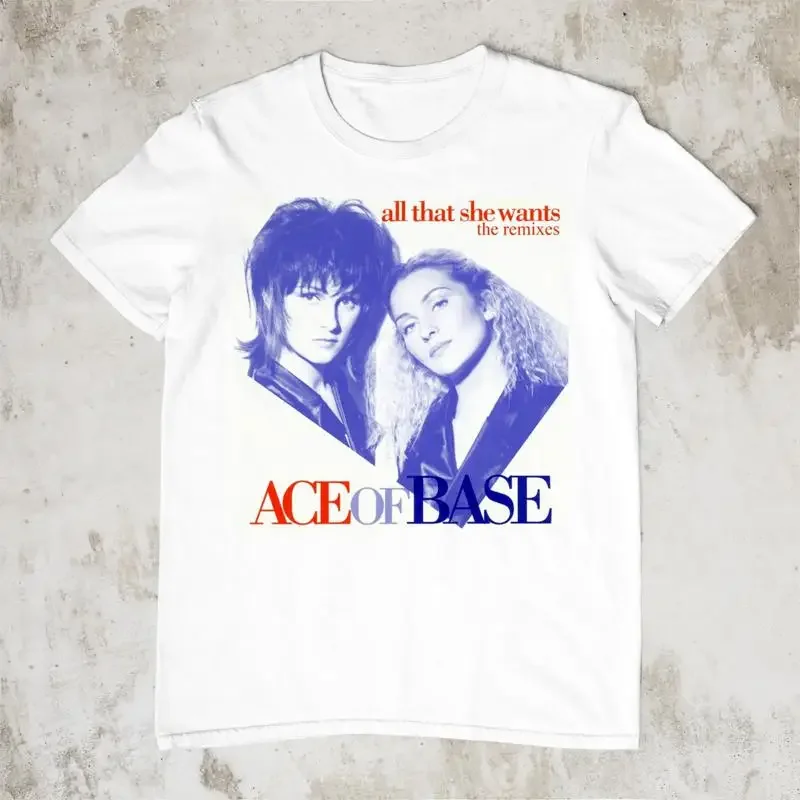 Rare All That She Wants By Ace Of Base Cotton White S 234Xl T Shirt Ag193