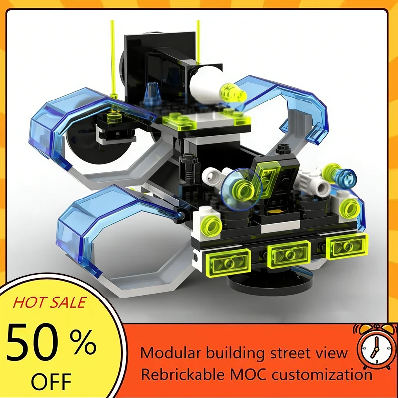 

121PCS Popular Space War Movie Model MOC Building Bricks Spaceship Modular Technology Gifts Holiday Assemble Children Toy Suit