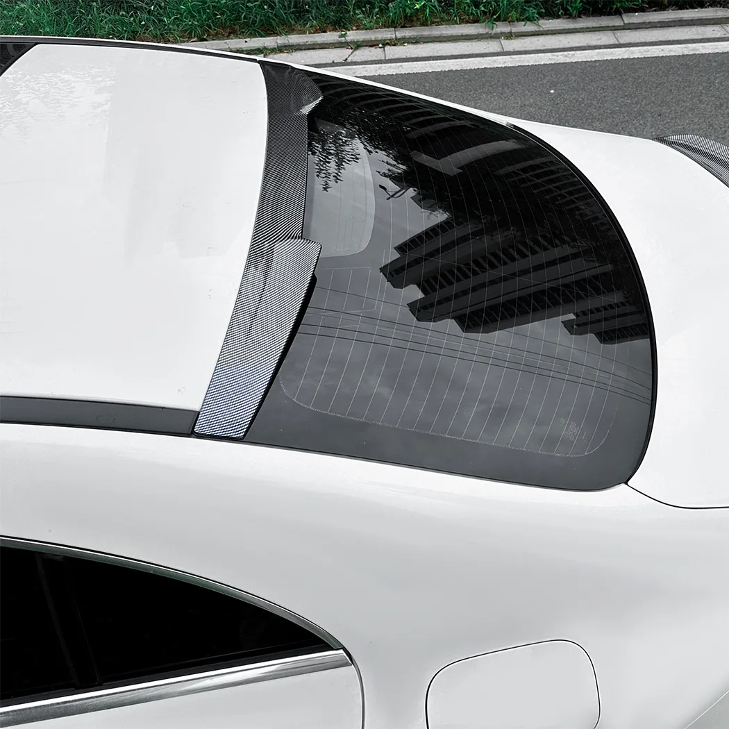 

For Mercedes Benz CLA180 CLA200 CLA220 CLA250 AMG 2019-2023 Car Rear Roof Spoiler Trunk Lip C118 Trunk Middle Mid Tail Wings