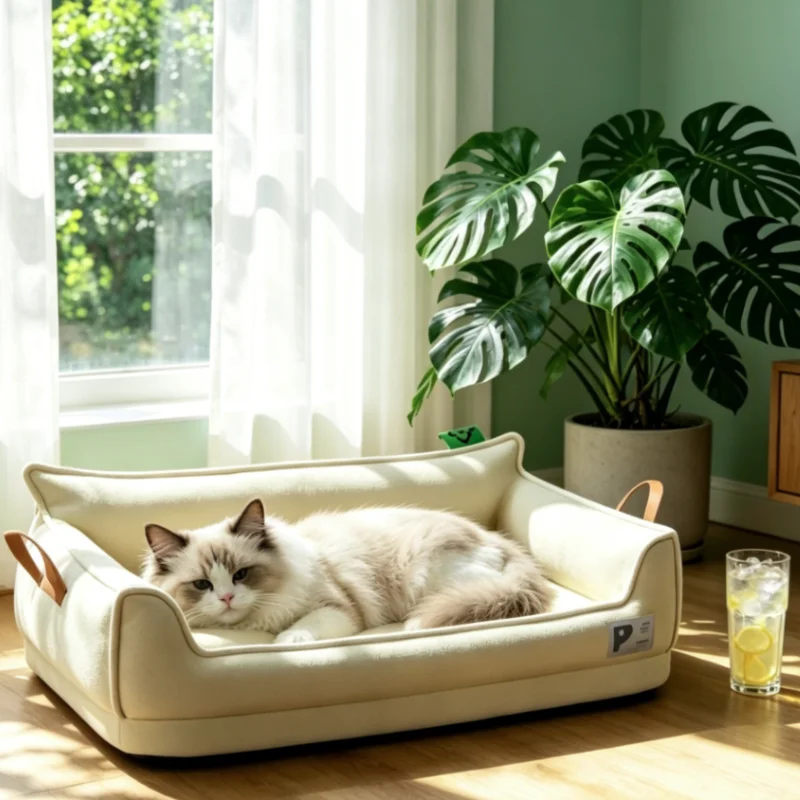 

Waterproof Detachable Washable Dog Sofa Scratch Resistant All-Season Comfortable Pet Bed for Medium to Large Dogs