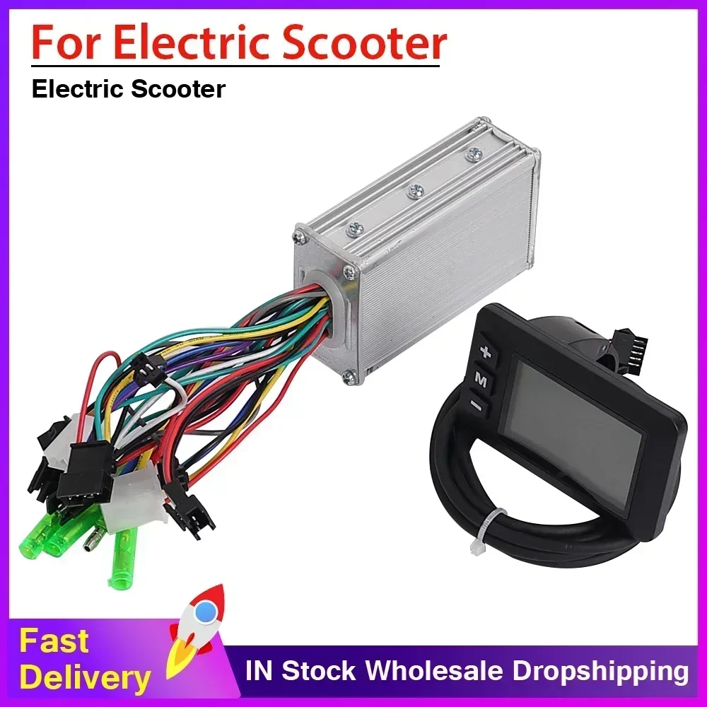 

24V 36V 48V 350W Controller S866 LCD Display for E-bike/Electric Scooter LCD Liquid Crystal Instrument Control Brushless Motor