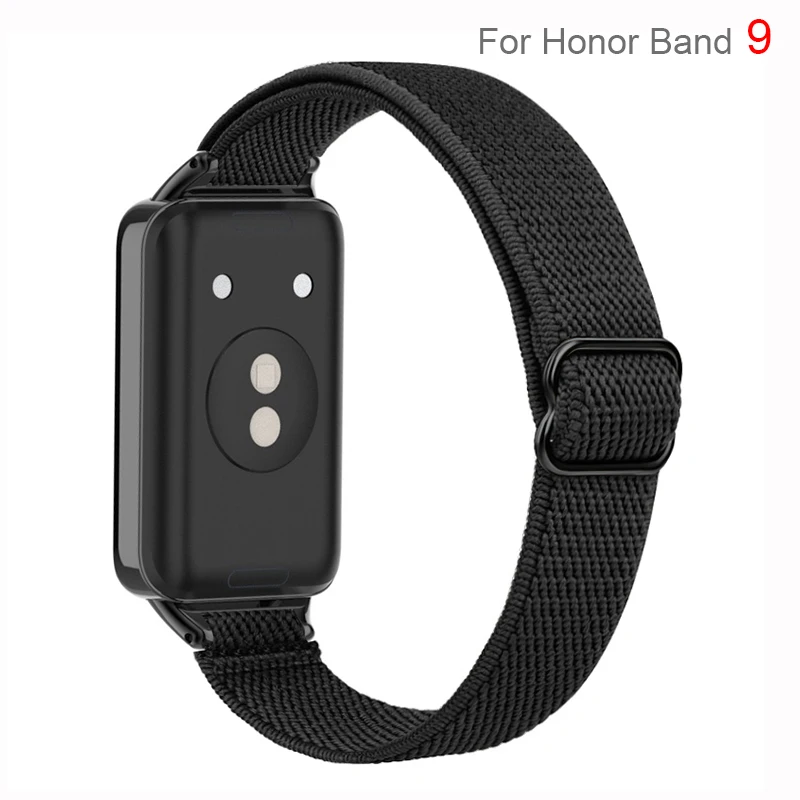 

Тонкий нейлоновый ремешок для Honor Band 9, новый спортивный эластичный тканый ремешок для мужчин и женщин, петля для Honor Band 9 с застежкой