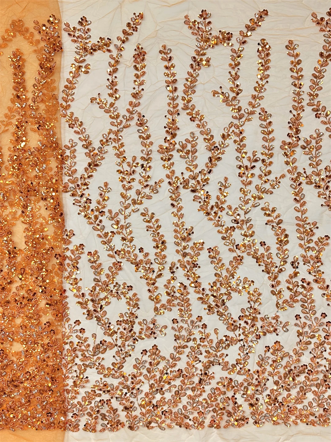 قماش دانتيل ترتر أفريقي فاخر تطريز عالي الجودة 5 ياردات تول نيجيري لحفلات الزفاف