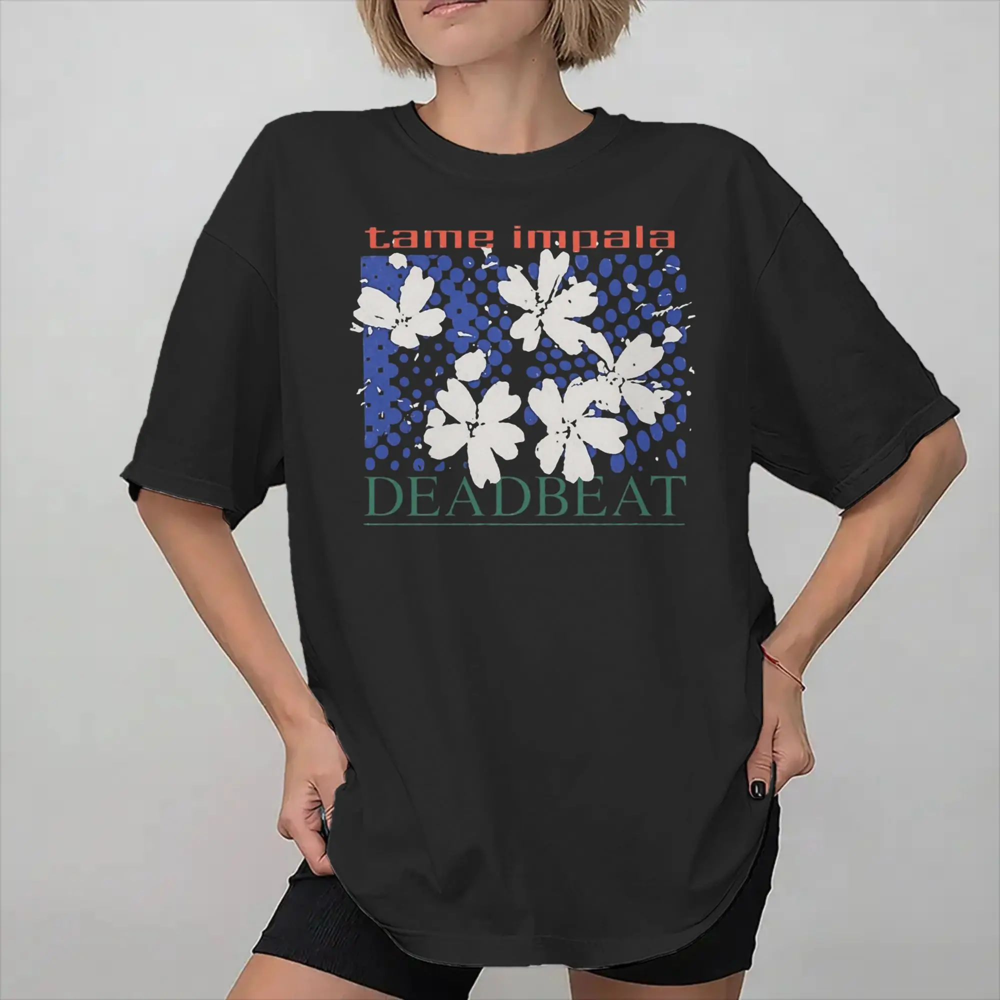 Men Women Fashion Tame Impala Deadbeat Tour 2026  Tee T Shirt 100% Cotton  T-shirts Clothes