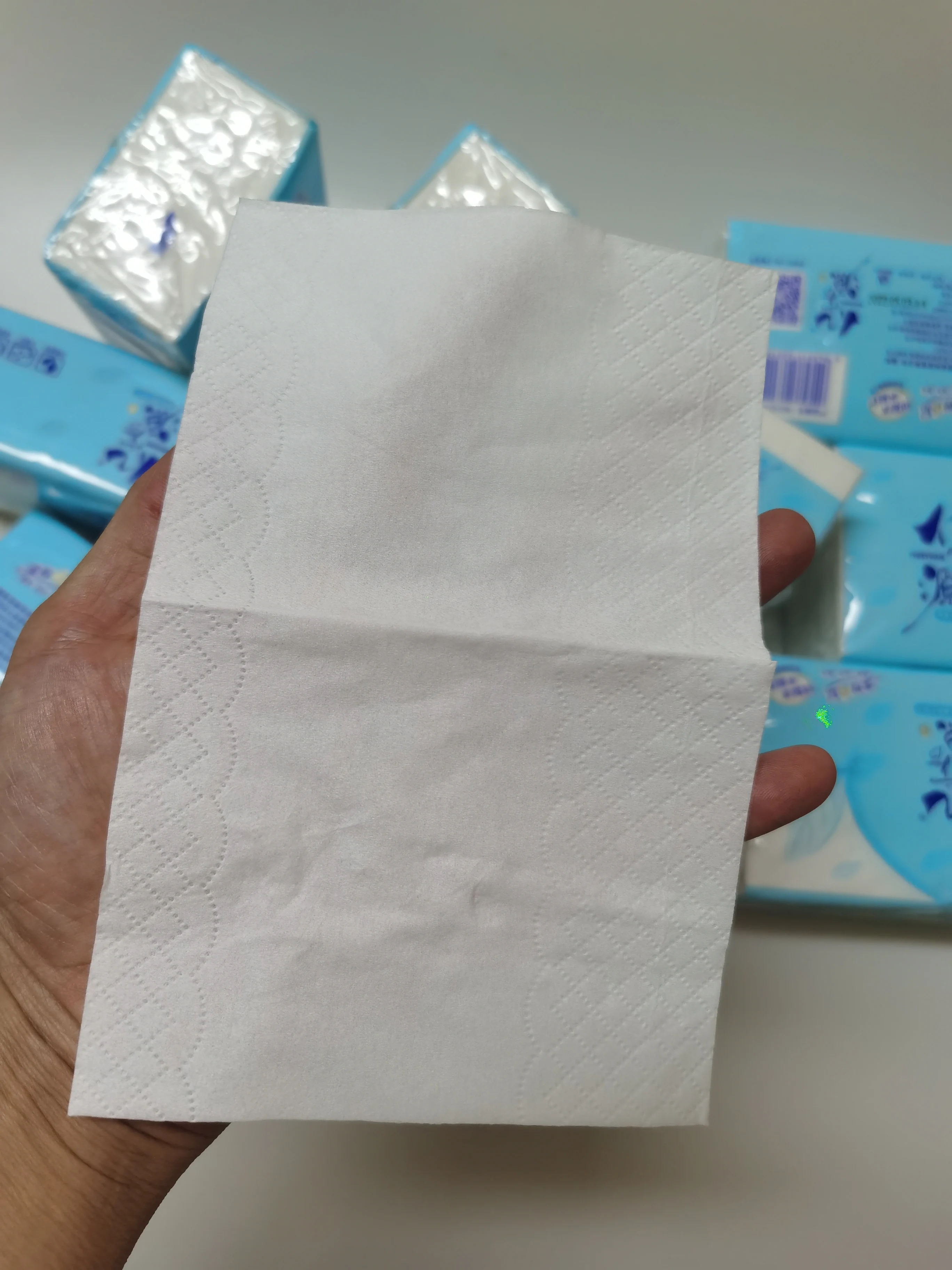 10 paquets de serviettes hygiéniques domestiques à tirer du papier, serviettes de nettoyage quotidiennes