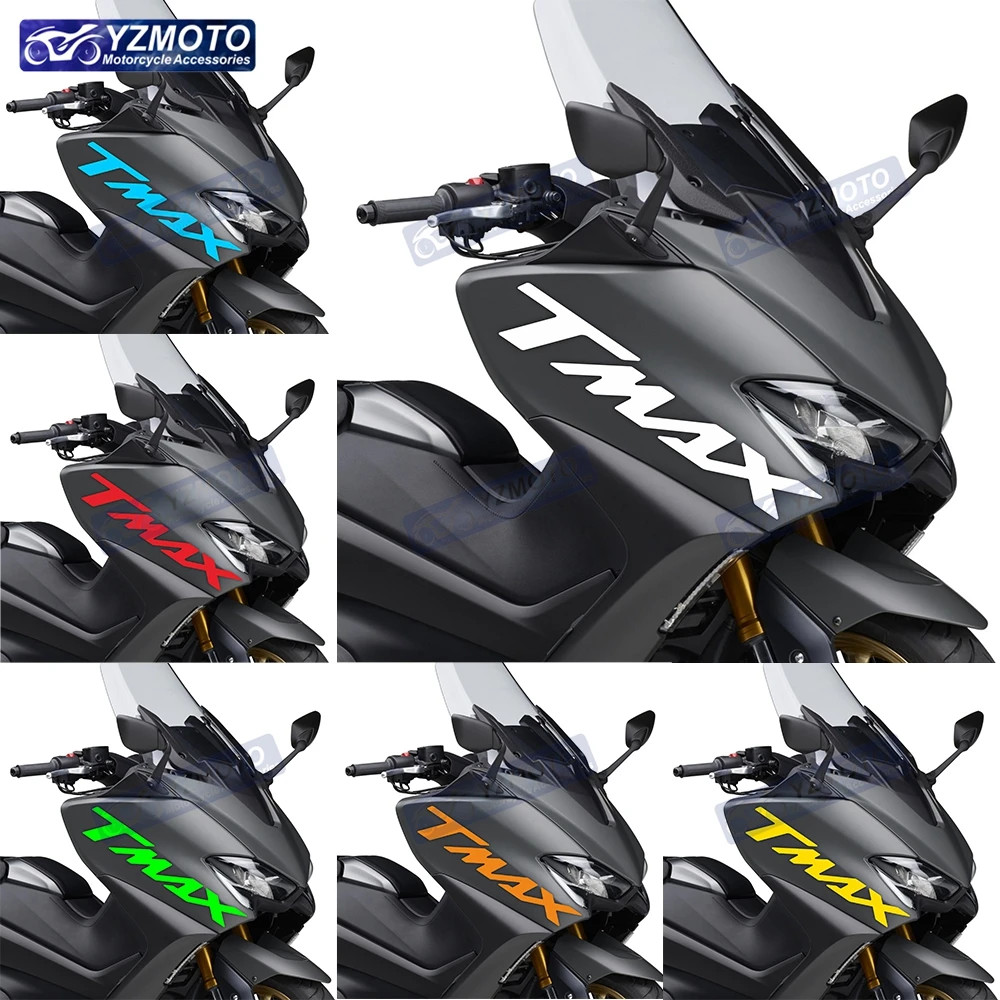 For YAMAHA TMAX TMAX500 TMAX530 TMAX560 Motorcycle Accessories Fairing Stickers Color Decal Reflective Waterproof Sticker