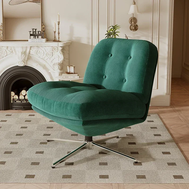 Minimalist Household Goods Single Sofa Chair Light Luxury Medieval Bauhaus Living Room Leisure Chair Bedroom Lazy Sofa Solid