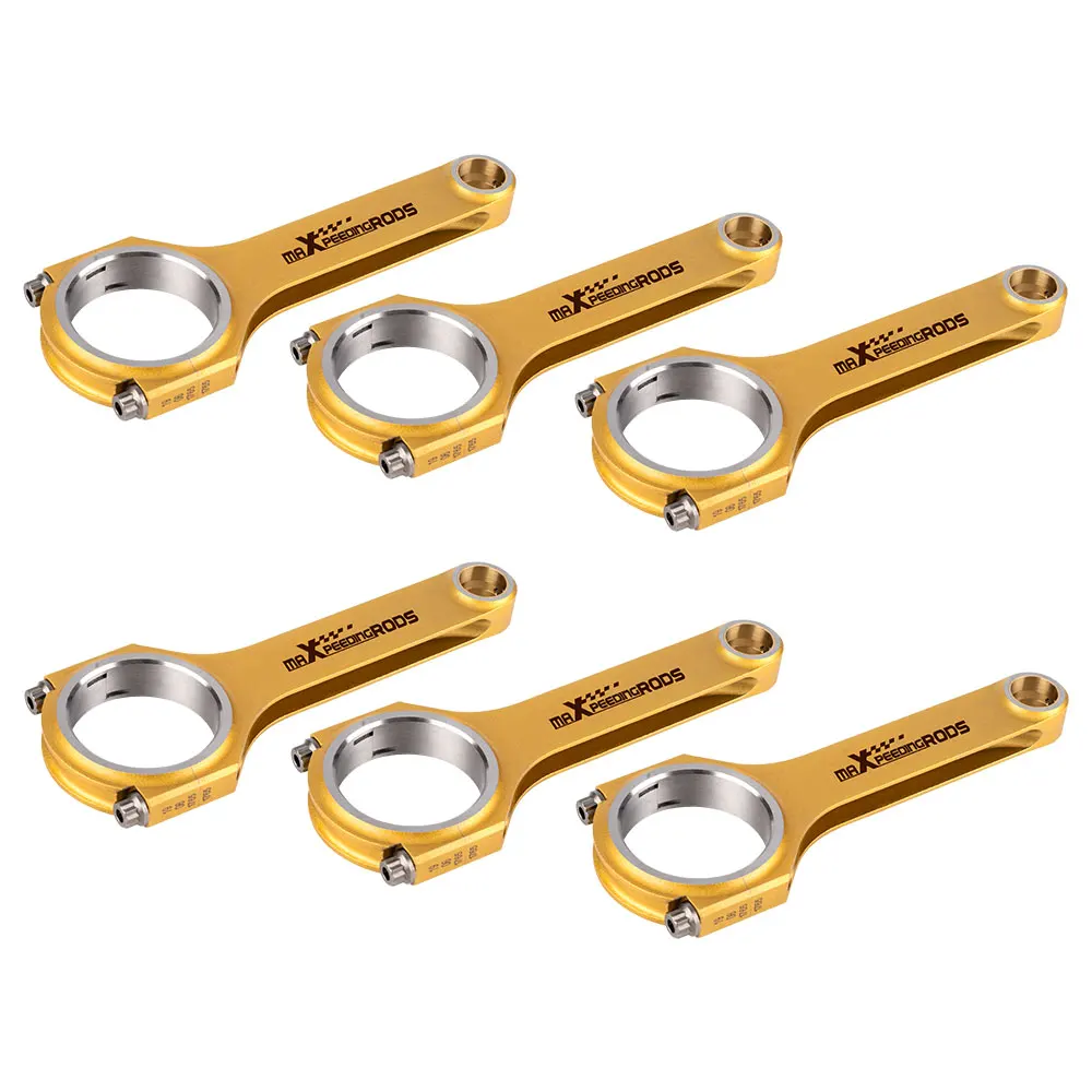 

Titanized Connecting Rods for Audi TT VW Golf 8N3 8N9 3.2 VR6 ARP 2000 164mm