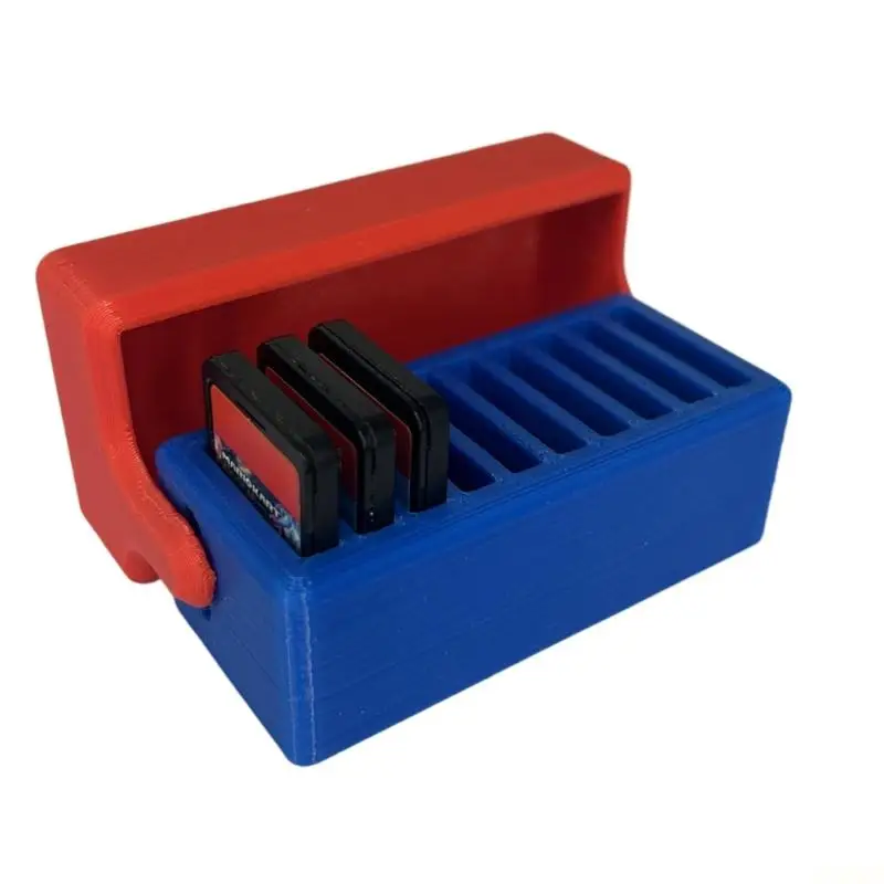 B03F Large Capacity Portable Gaming Organizers Accessories Storage Solution Collection Box For Disc Lightweight And Practical