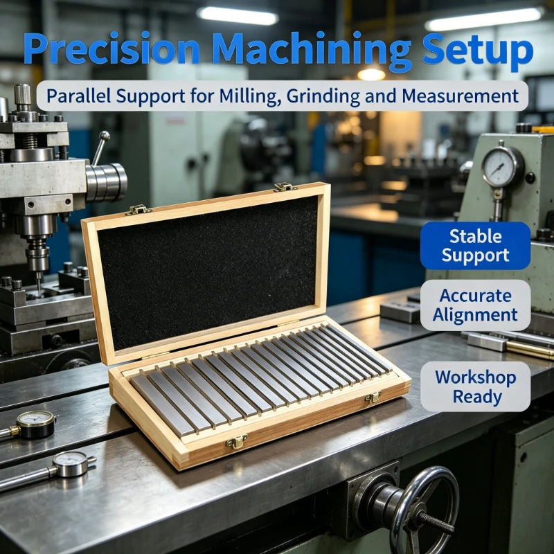 Parallel Pad Iron Parallel Spacer Vise  Plate Etc. High Pad Iron Milling Machine Flat Vise Washer Spacer Block image 6