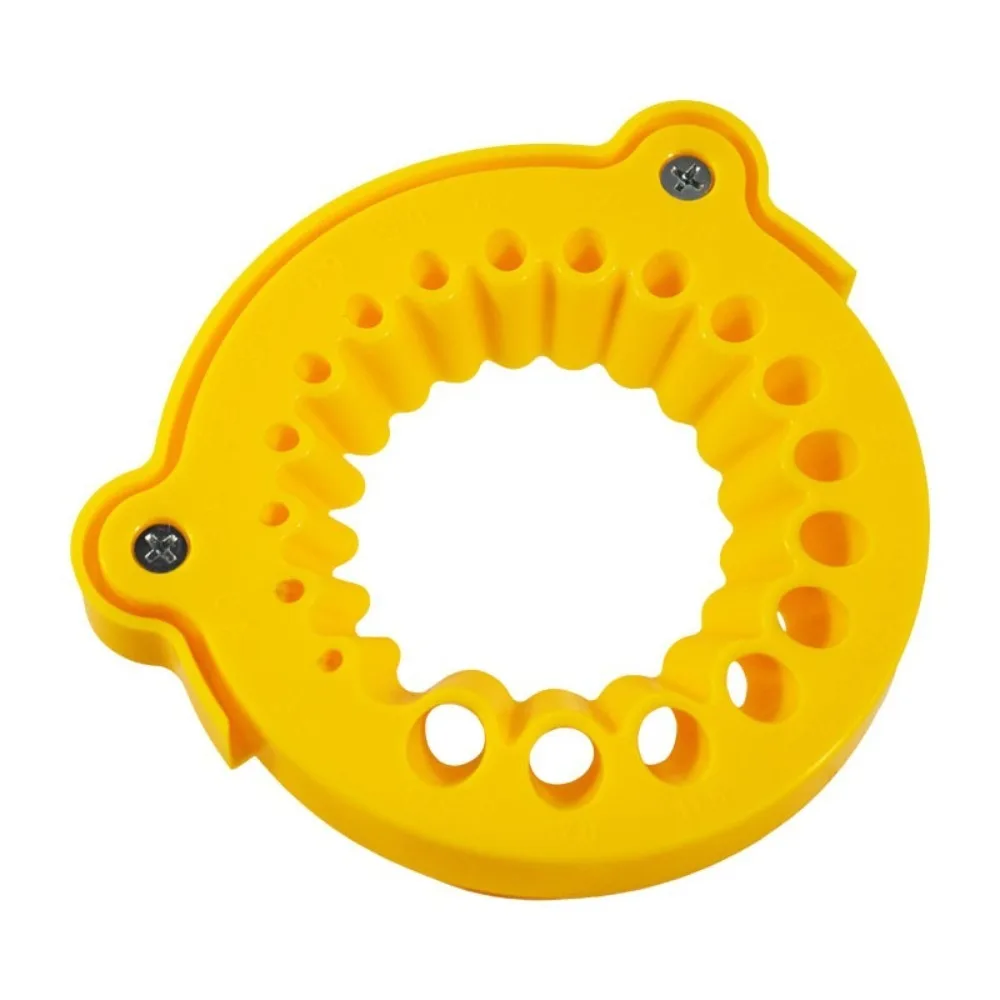 Efficient Drill Bit Grinding Sharpener 19 Holes Precise Polishing Grinding Tool Multi specification 3.5 -12.5mm