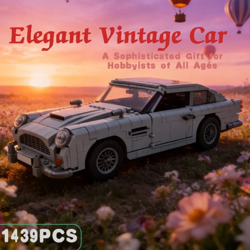 new-1439pcs-technical-series-vehicle-building-bricks-set-diy-assembly-car-model-creative-kit-gift-collectible-for-kids-adults