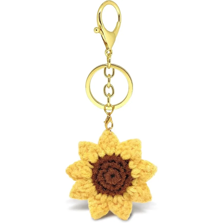 

Joedy Crochet Keychain Kawaii Keychain Handmade Keychain for Women Cute keychain for Girls