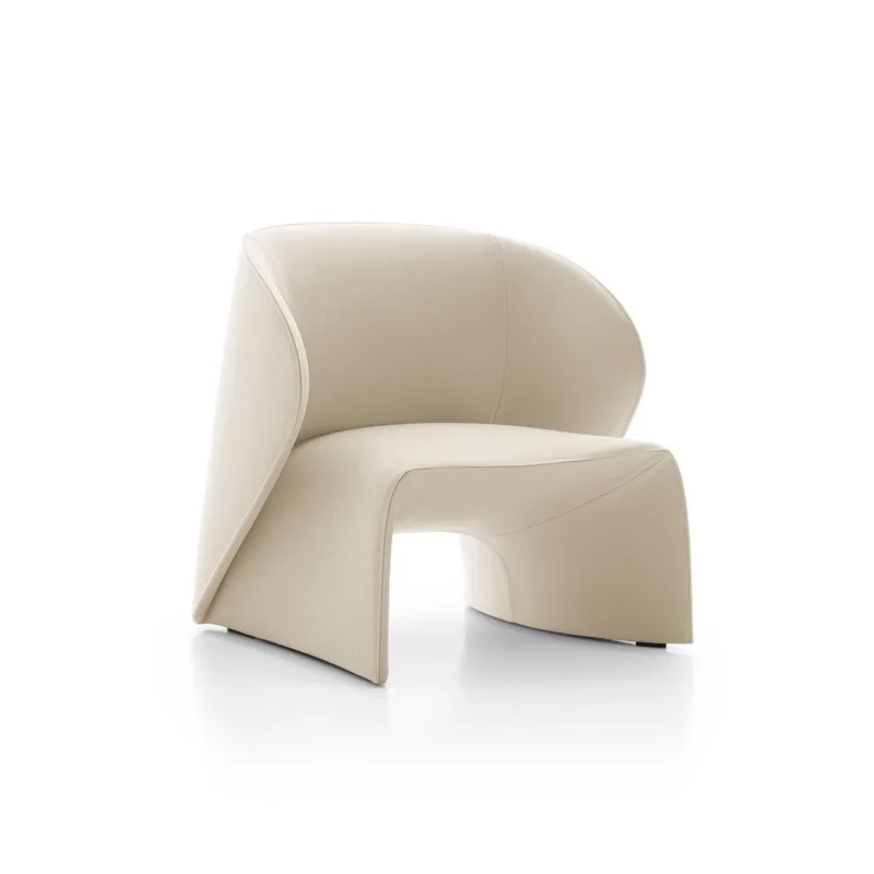 

Nordic wabi wind sofa chair small apartment creative leisure armrest living room simple Internet celebrity