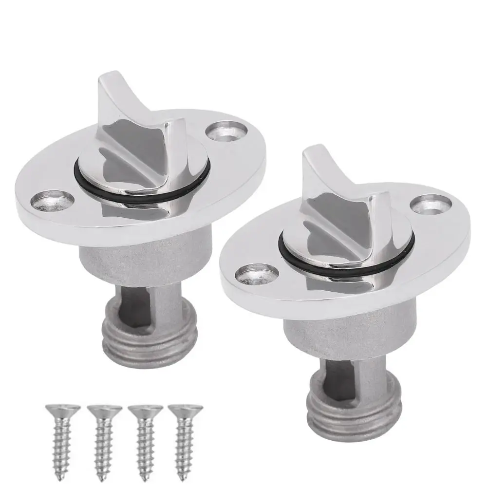 316 Stainless Steel Garboard Drain Plug Fits 1