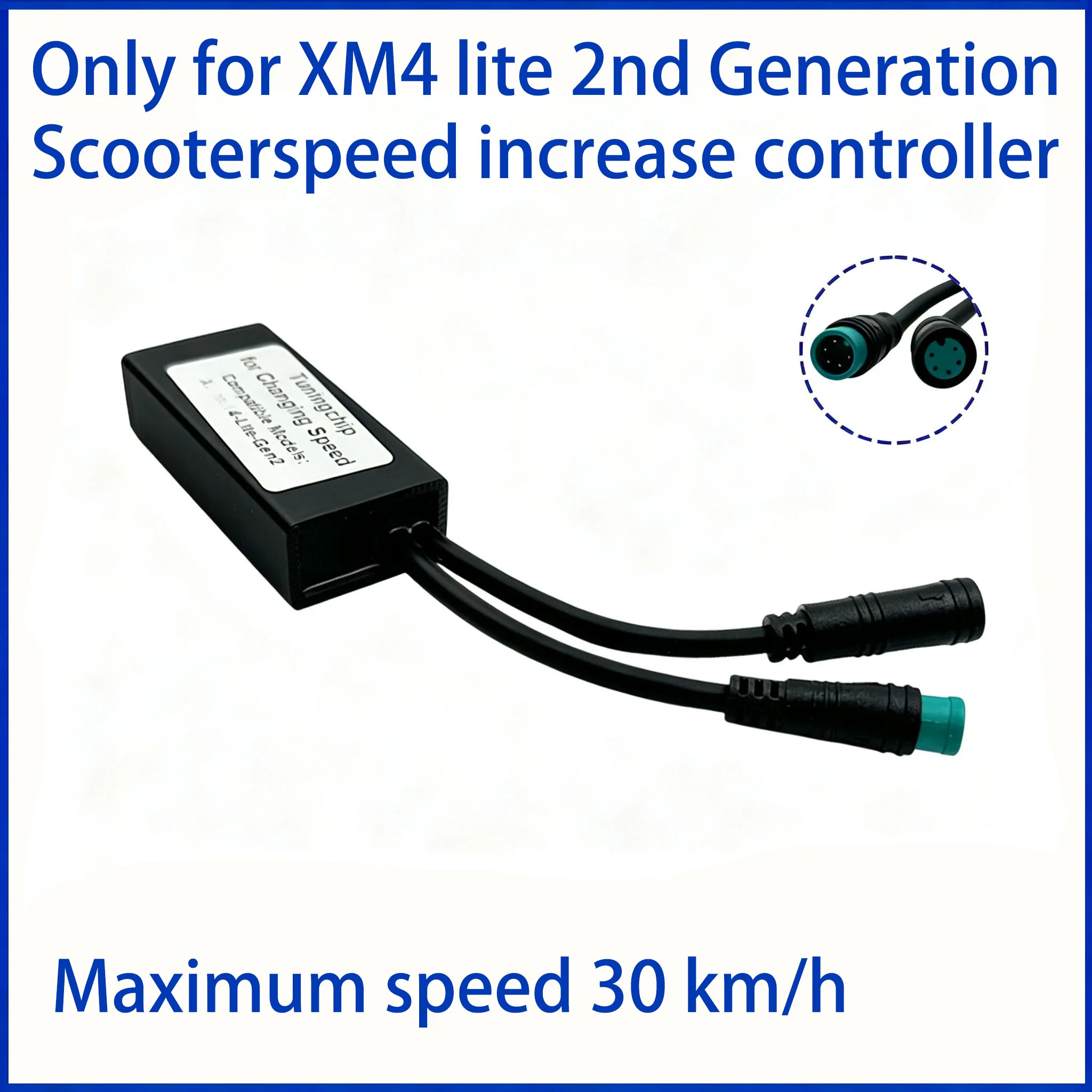 Electric Scooter Speed Unlock Controller Up to 30km/h Upgrade Part Compatible with XM 4 Lite 2nd Generation Speed Control
