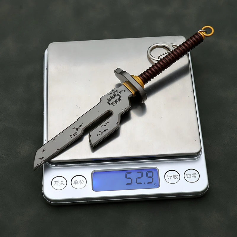 Jujutsu Kaisen Sword Action Fugure 16cm Weapon Fushiguro Toji Metal Sword Model Anime Peripheral Samurai Sword Toy Boy