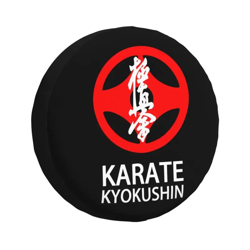 

Крышка Запасного Колеса Karate Kyokushin для Grand Cherokee, автомобильные аксессуары для боевых искусств, Jeep RV, SUV, RV, 14 дюймов 15 дюймов 16 дюймов 17 дюймов