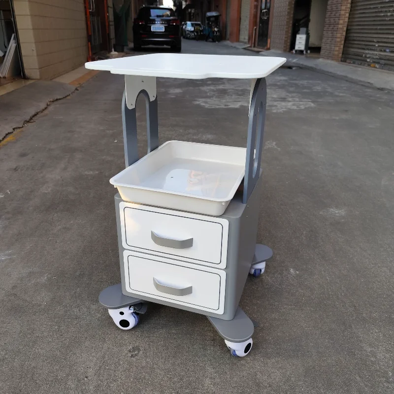 عربة البوتيك عربة الصالون عربة الأدوات المتنقلة عربة الصالون الطبية المستشفى الجمالي الأثاث التجاري Rollwagen YSTC