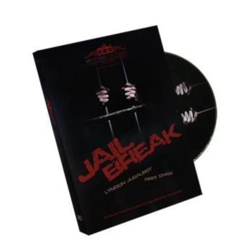 Jailbreak By Lyndon Jugalbot & Finix Chan (Gimmicks) Magic Tricks Visual Deck Through Card Case Effect Simple Magic Props Magia