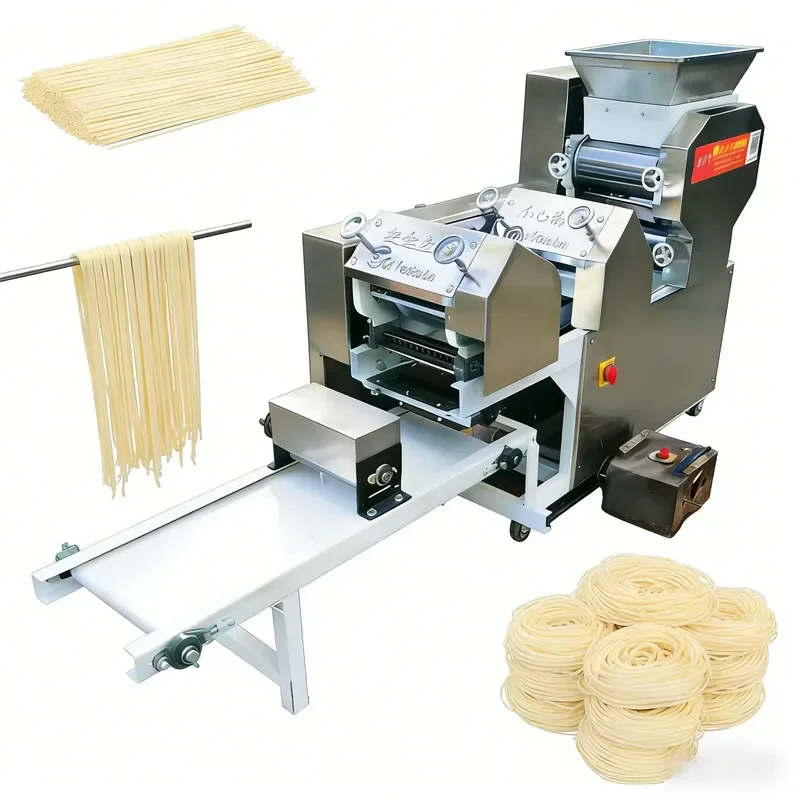 High Quality Automatic Commercial Noodle Making Machine Stainless Steel Fresh Dry Noodle Maker for Restaurant Industrial Use
