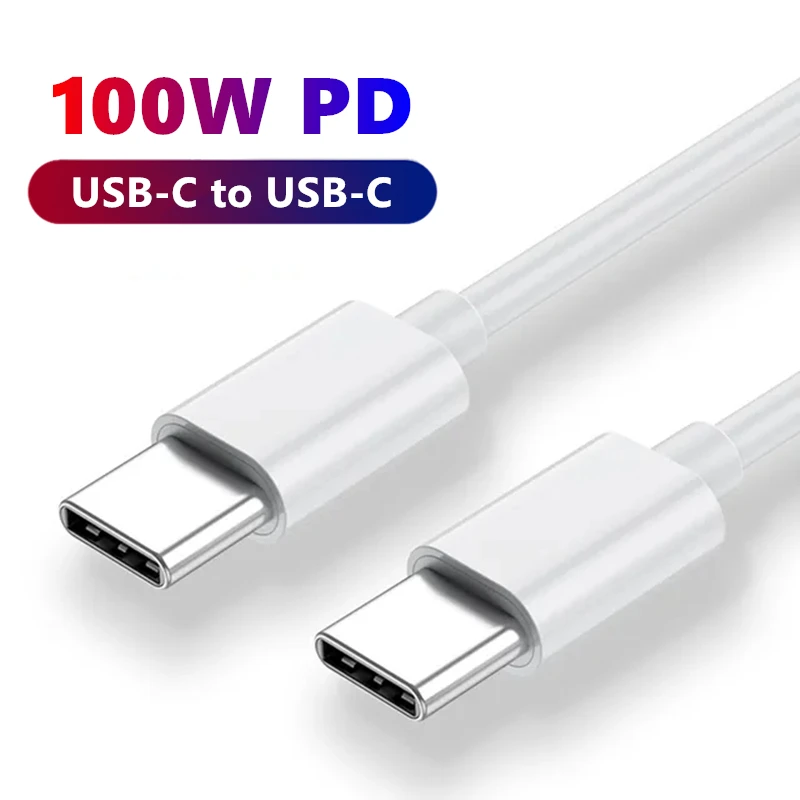 PD USB C to USB C 고속 충전 케이블, 아이폰 15 프로 맥스, 삼성 픽셀 8, 화웨이, 샤오미 레드미, 포코, C타입 to C타입 케이블, 100W