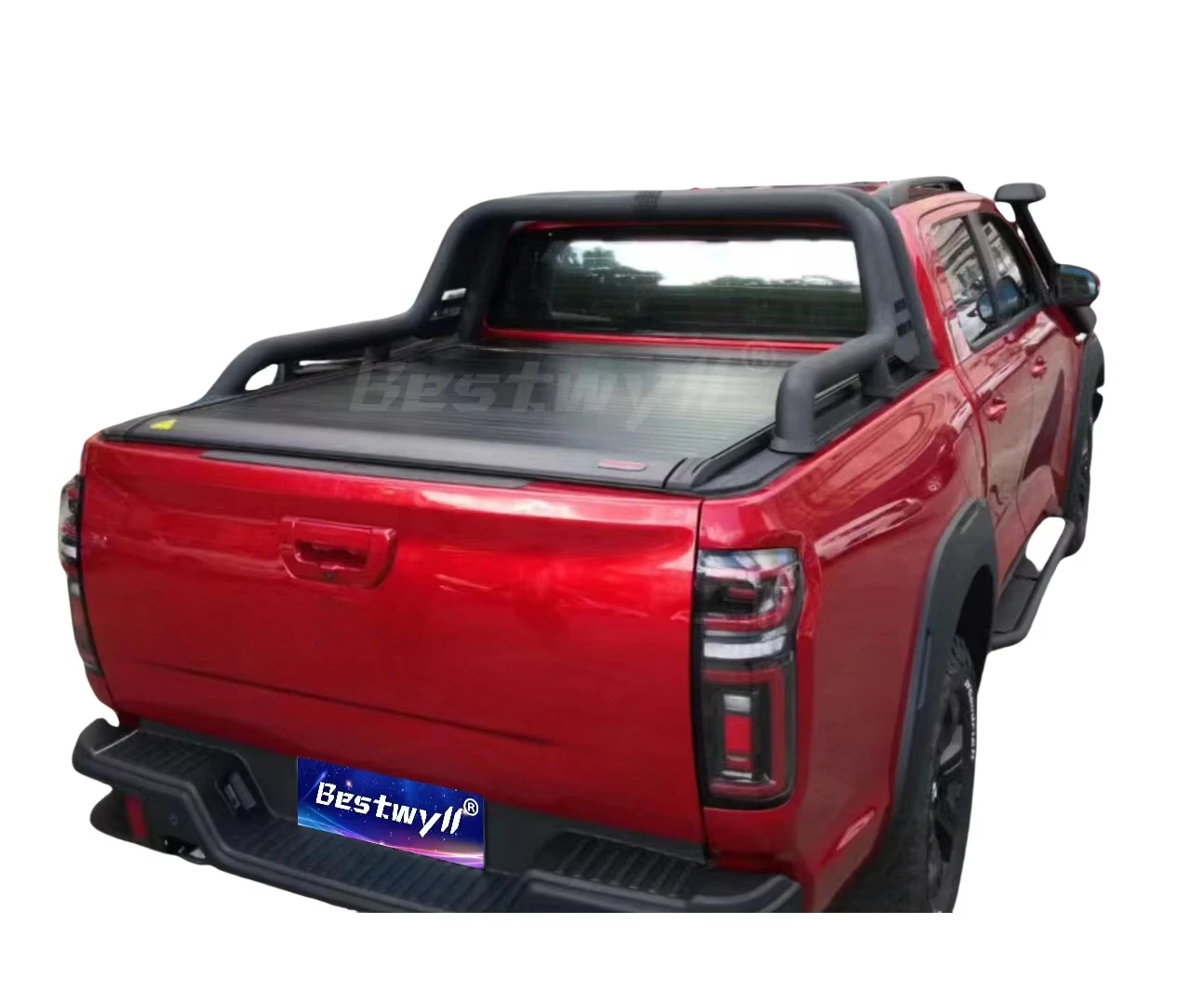 

Hard Bed Pickup Truck Auto Roller Lid Shutter Electric Retractable Tonneau Cover For Great Wall Gwm Cannon Vanta E-K35A