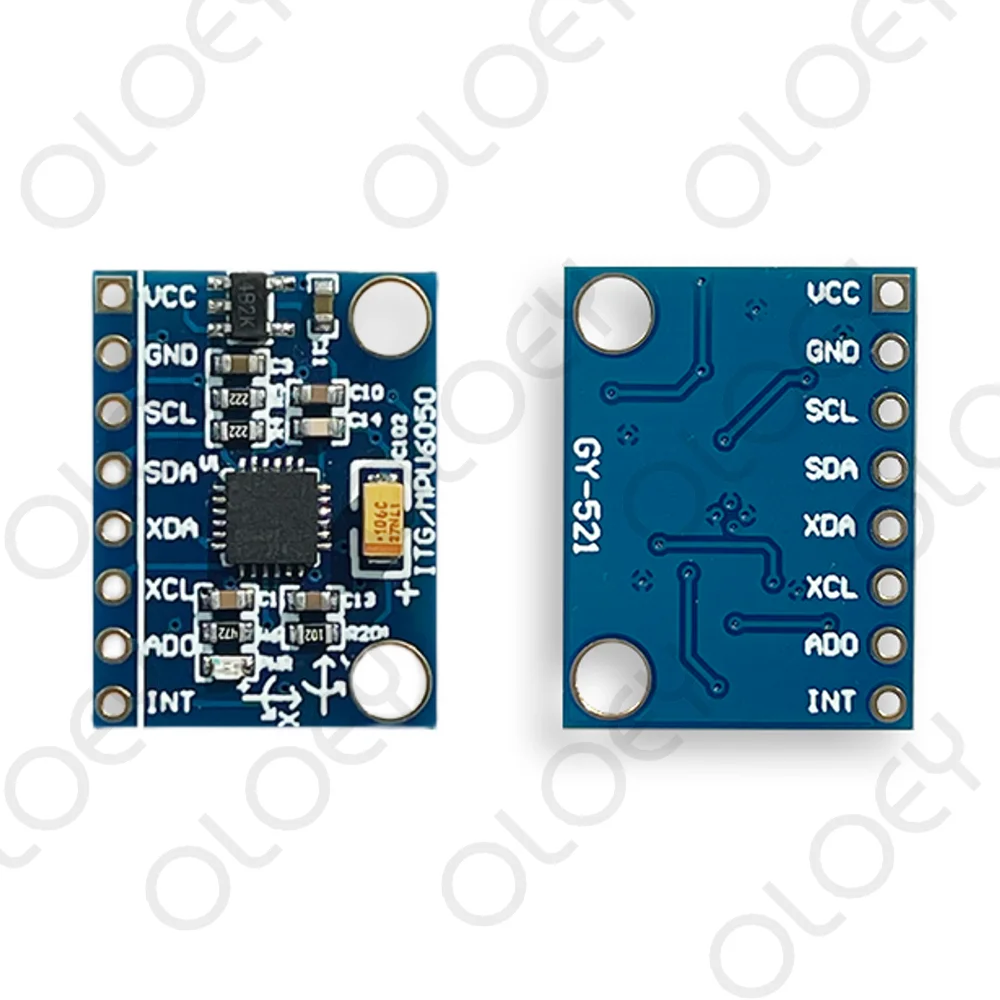 10Pcs/2Pcs GY-521 GY521 MPU6050 3 Axis Analog Gyroscope Sensor Accelerometer Compatible Module IIC I2C Interface for Arduino