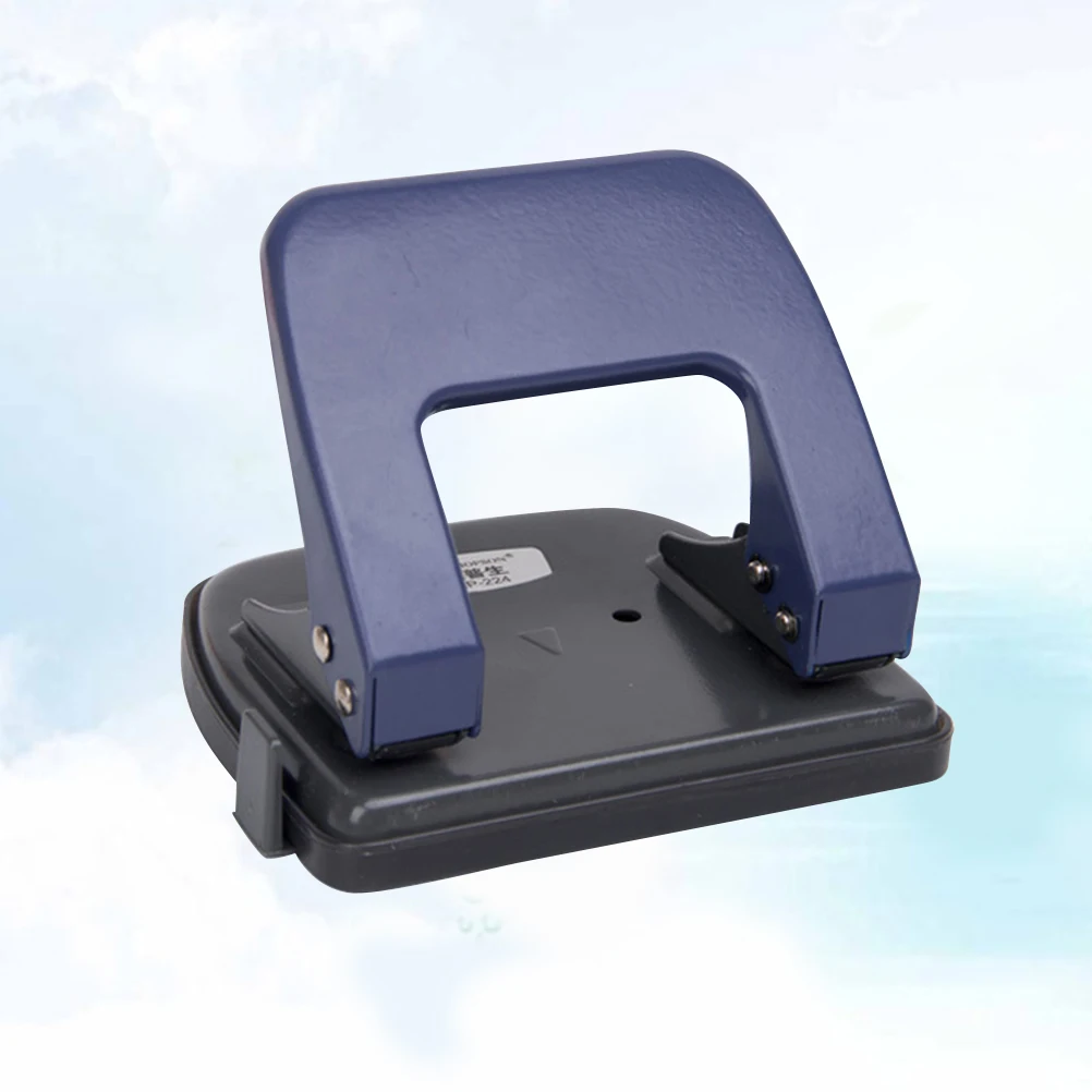 2 Hole Punch Heavy Duty Metal Craft Paper Cutter For Diy Scrapbooking Binding Supplies Durable Easy Grip Handle Quick Chip