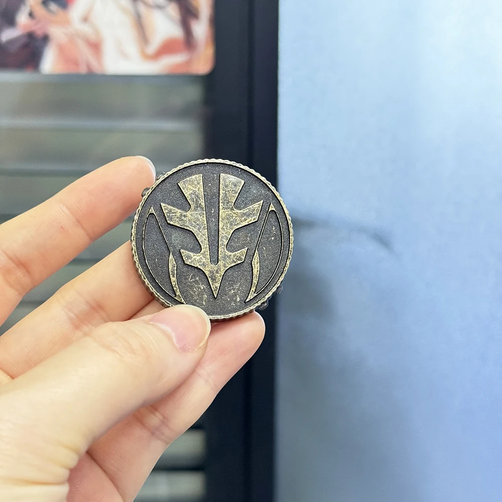 

1991 1992 1993 TIGER Dino Power Coin Weathered Made For 91-93 Ranger Morpher Metal Part