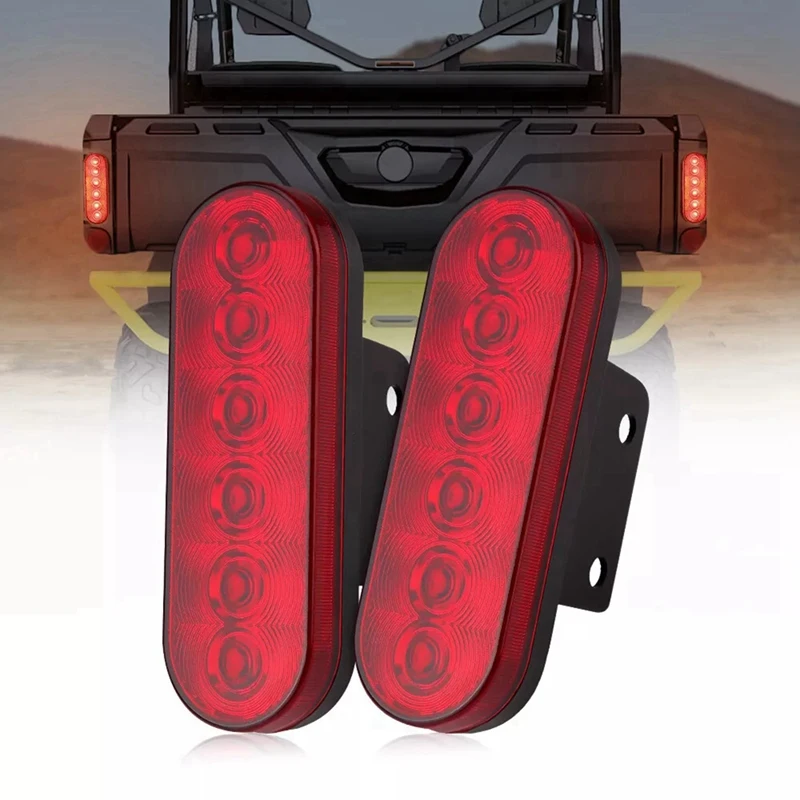 2Pcs UTV Rear Tail Light For Can Am Defender HD5 HD8 HD10 Max 2016-2024 710004257