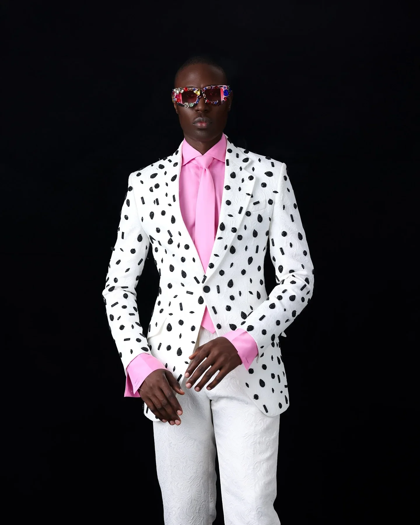 Delicate Crystal men's suit Temperament 2-piece Men's Suit Performance outfit Evening Dress Special Occasion Gowns Party Gowns