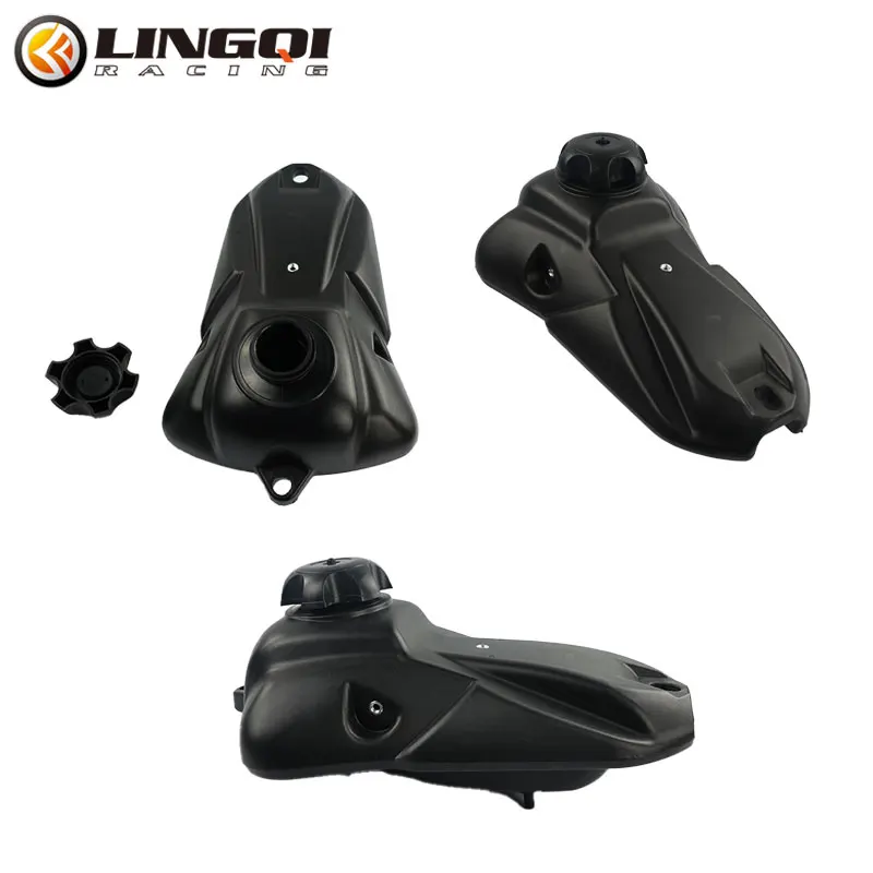 LINGQI 110 125cc 150cc Off-Road Fuel Tank Pit Bike Oil Tanks Pot Accessories Motorcycles Dirt Motorcycle Body System For BBR KLX