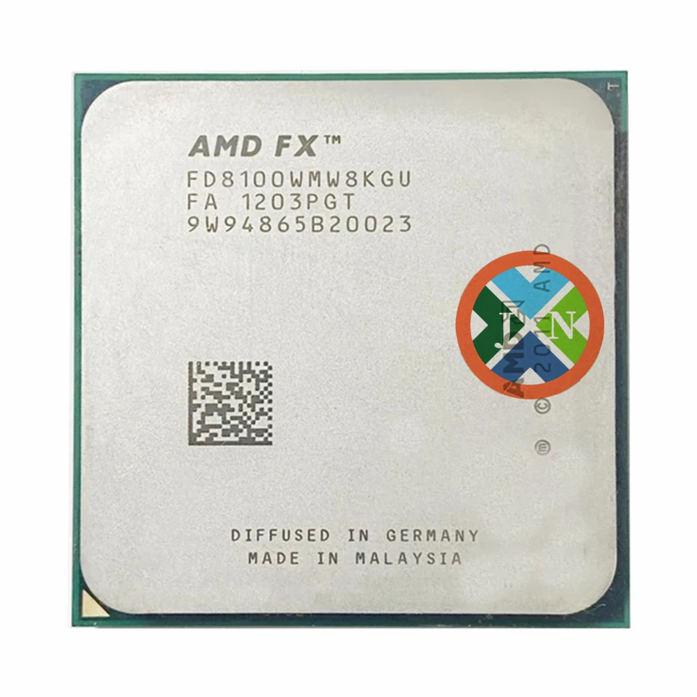 

AMD FX-Series FX 8100 2.8 GHz Eight-Core CPU Processor FD8100WMW8KGU Socket AM3+