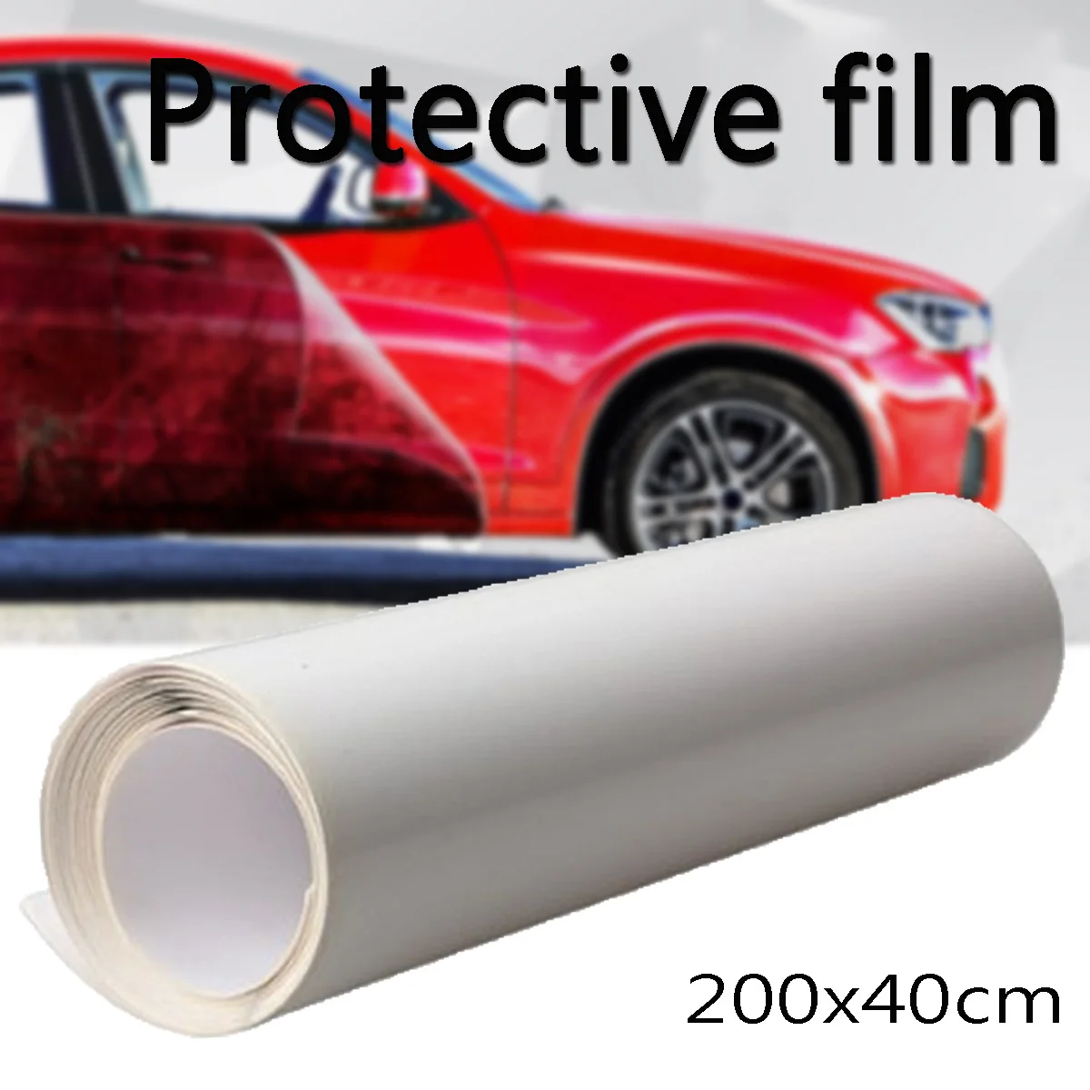 Car Clear Anti-Scratch Door Sill Edge Paint Protection Film Vinyl Sheet Anti Scratch Transparence Film 40cm