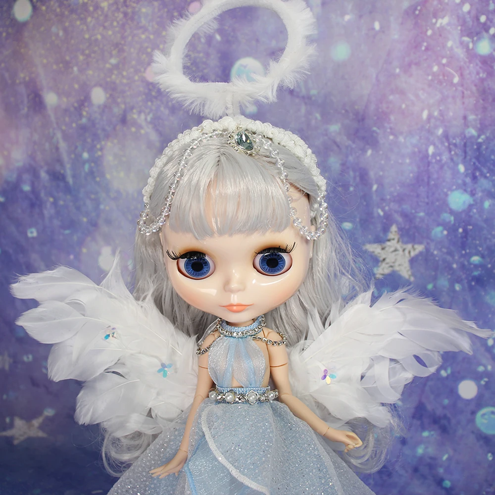 ICY DBS Blyth 1/6 Doll Dress Angel Dress Anime Girl Princess Dress BJD