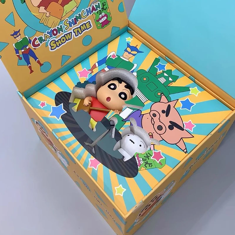 Crayon Shin-chan Wireless Bluetooth speaker Speaker Mini Record Player Cute Desktop Bluetooth Mobile Portable Audio Toys Gifts