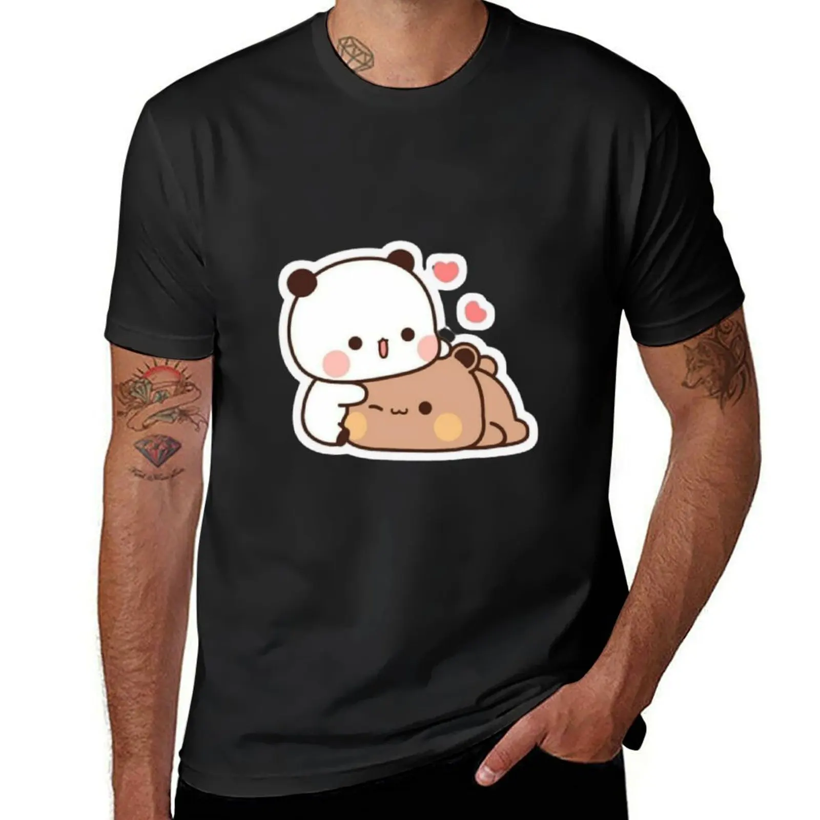 

bubu dudu T-Shirt cute clothes street wear anime tshirt summer top mens big and tall t shirts