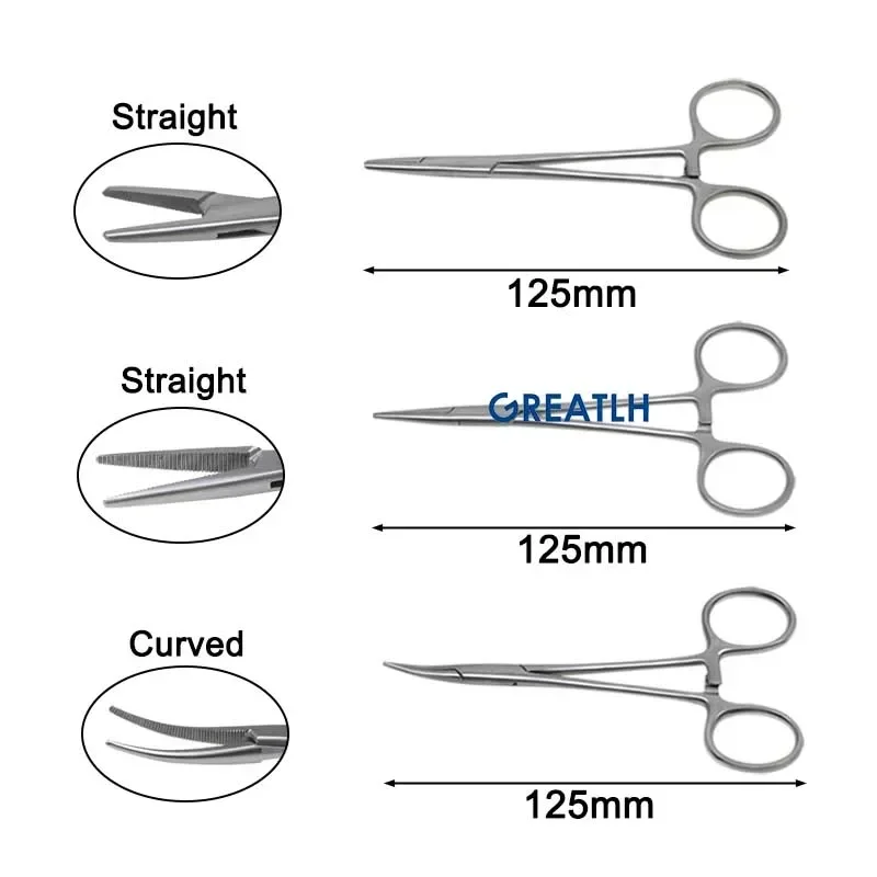 Ophthalmic Tools Set Hemostatic Forceps Needle Holders Eyelid Scissors Cosmetic Tools Kit Ophthalmic Eye Instrument