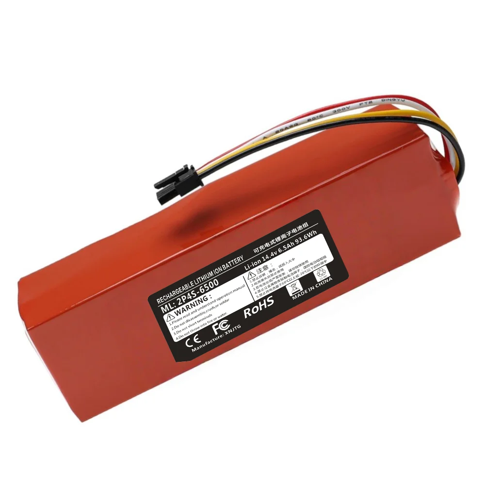 

Original BRR-2P4S-5200S Robotic Vacuum Cleaner Replacement Battery For Xiaomi Roborock S55 S60 S65 S50 S51 S5 MAX S6 Parts