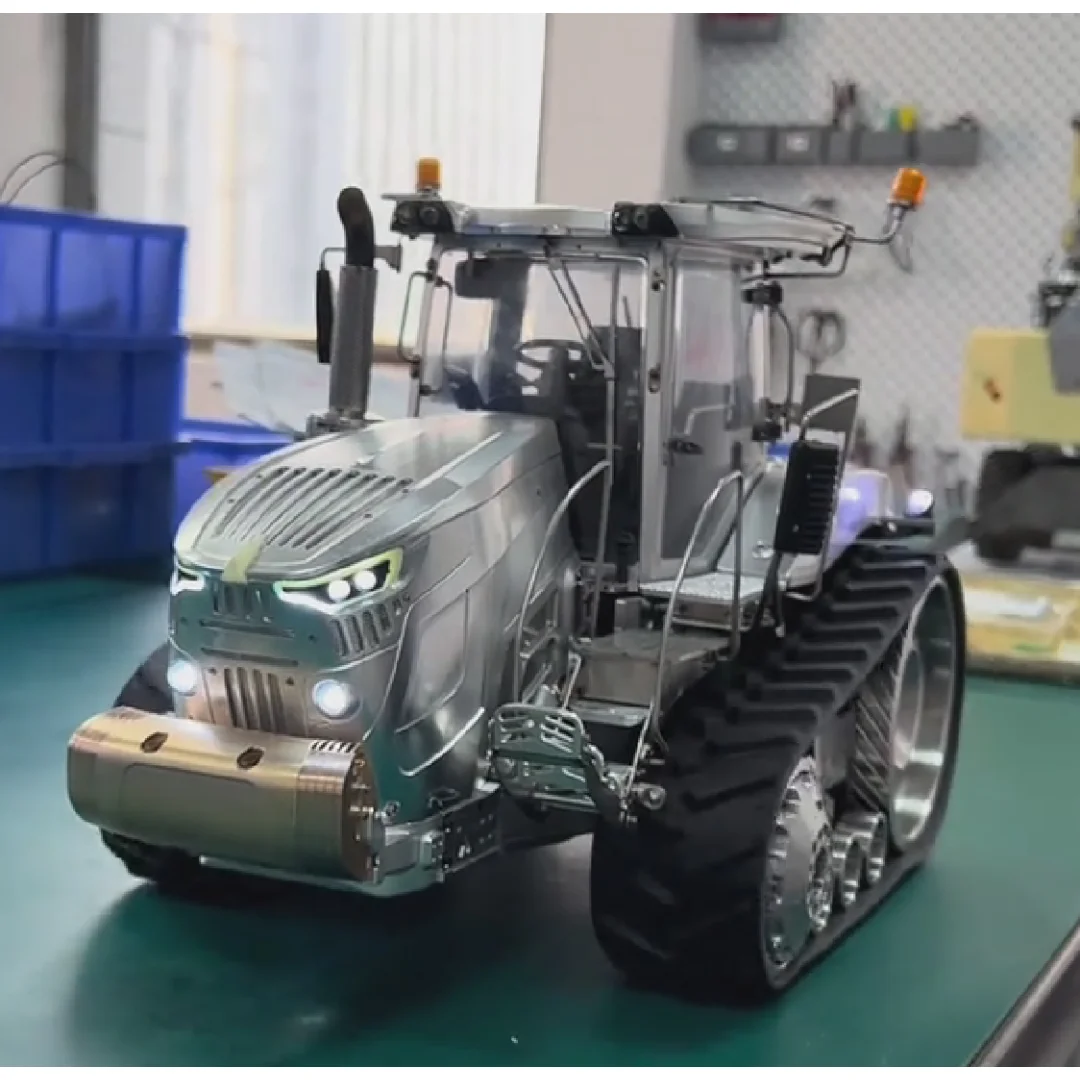 

Pre-order LESU 943 1/14 Metal Hydraulic RC Tractor MT900 Remote Control Trucks Model Agricultural Machinery Hobby Toys