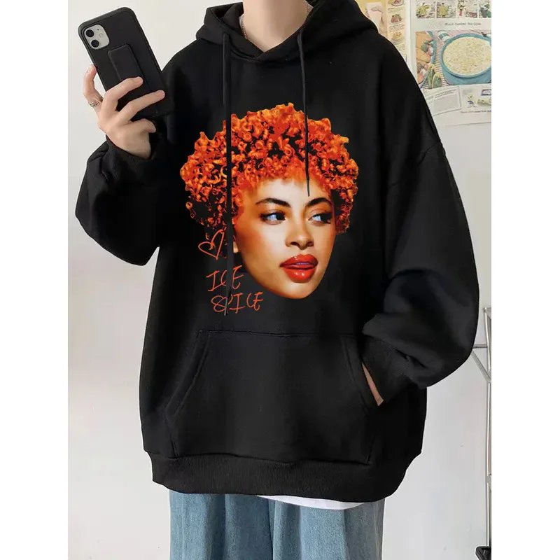 

Rapper Ice Spice Certified Munch Graphic Hoodies Men Women Fashion Hip Hop Aesthetic Hoodie Casual Sweatshirt Y2K Streetwear