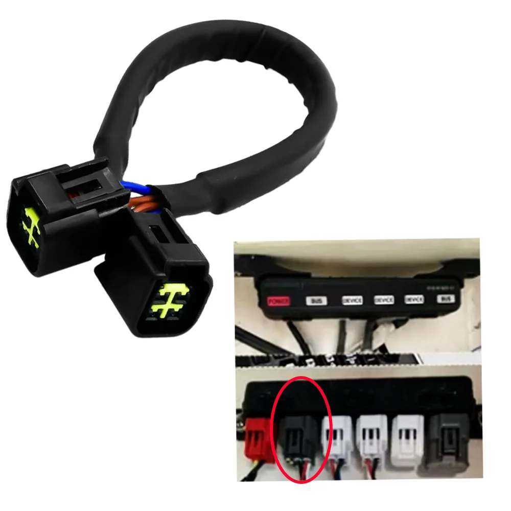 

For Yamaha to J1939 Adapter Cable 4 Pins Pigtail Bus Lead Extension Wire Harness Motorcycle Accessories 6Y8-82521-01