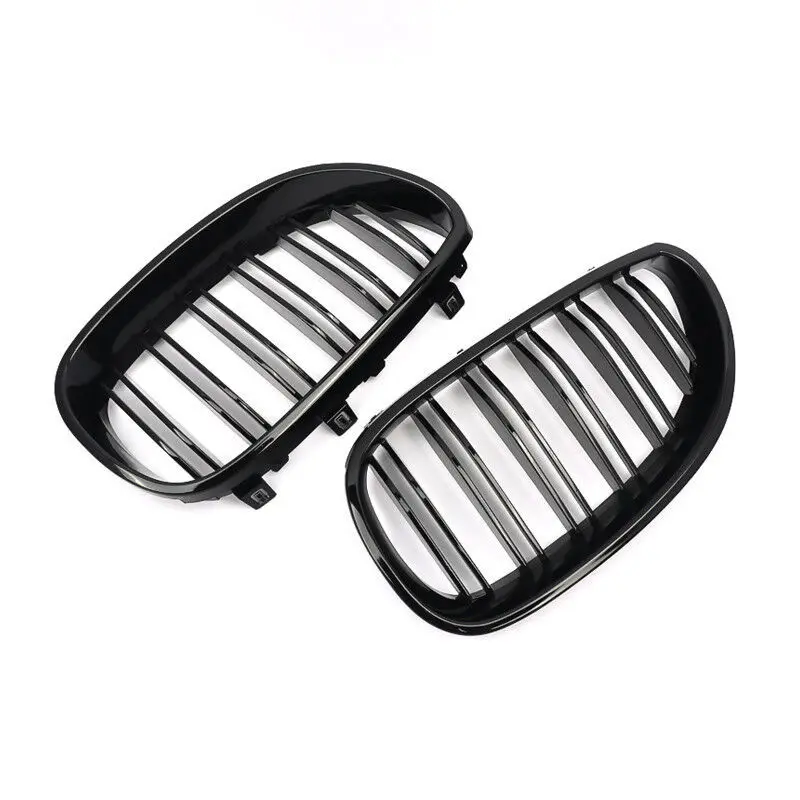 M5 Style Front Kidney Grille for BMW 5 Series E60/E61 (2003-2010) – Racing Mesh Bumper Grill