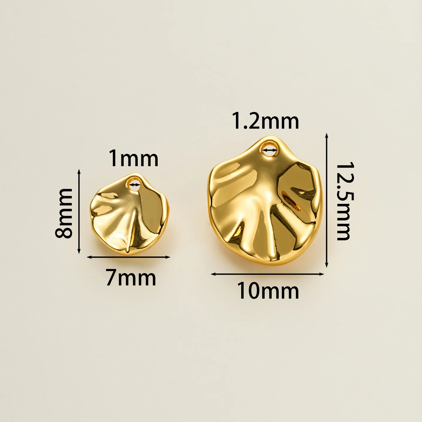 

5Pcs/Lot 14/18K Gold Color Plated Copper Shell Shape Charms Pendants for DIY Bracelet Necklace Jewelry Making Accessories
