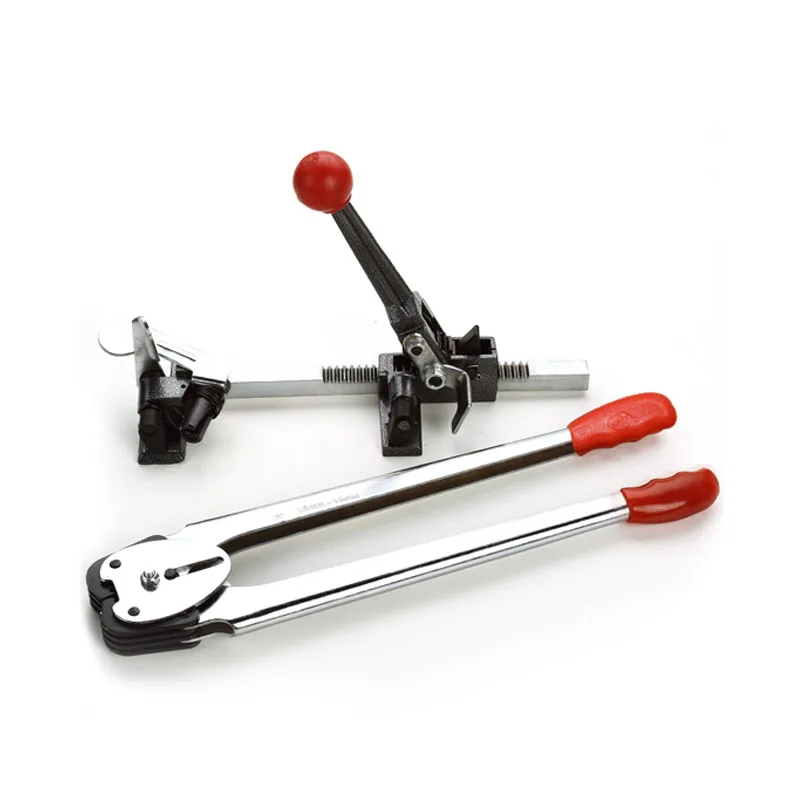 

PP/PET strapping sealer and ratchet tie downManual strapping machine set,packing machine wrapping machine