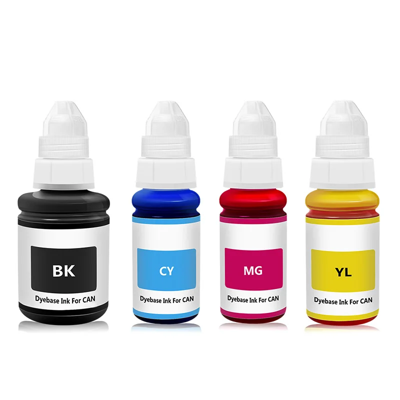 Чернила для принтеров GI-490 GI-790 GI-890 Refill Dye Ink для Canon Pixma G1000 G1100 G1400 G2000 G2100 G2400 G3000 G3400 G4000